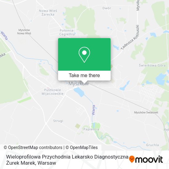 Wieloprofilowa Przychodnia Lekarsko Diagnostyczna Żurek Marek map