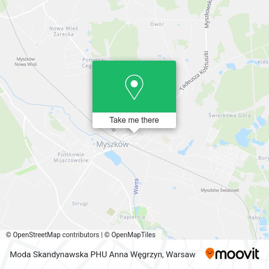 Moda Skandynawska PHU Anna Węgrzyn map