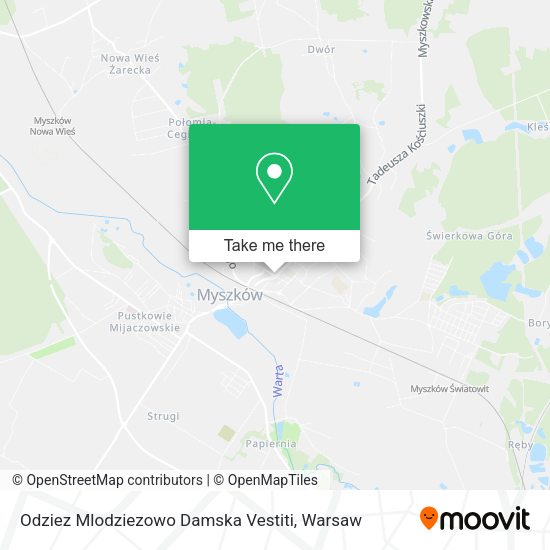 Odziez Mlodziezowo Damska Vestiti map