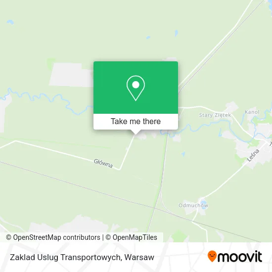 Карта Zaklad Uslug Transportowych