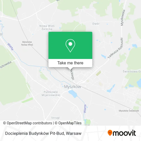 Карта Docieplenia Budynków Pit-Bud