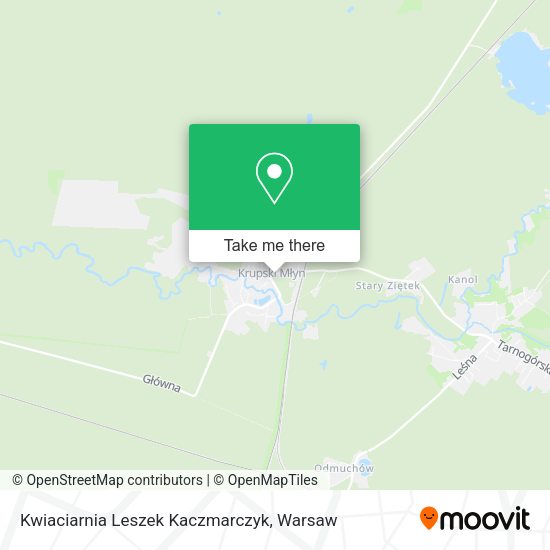 Kwiaciarnia Leszek Kaczmarczyk map