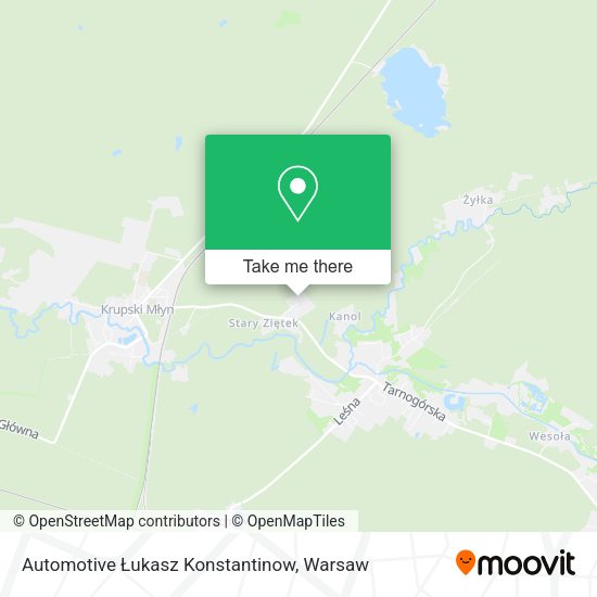 Карта Automotive Łukasz Konstantinow