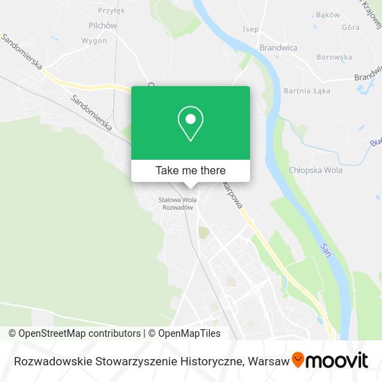 Rozwadowskie Stowarzyszenie Historyczne map