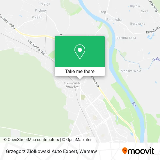 Карта Grzegorz Ziolkowski Auto Expert