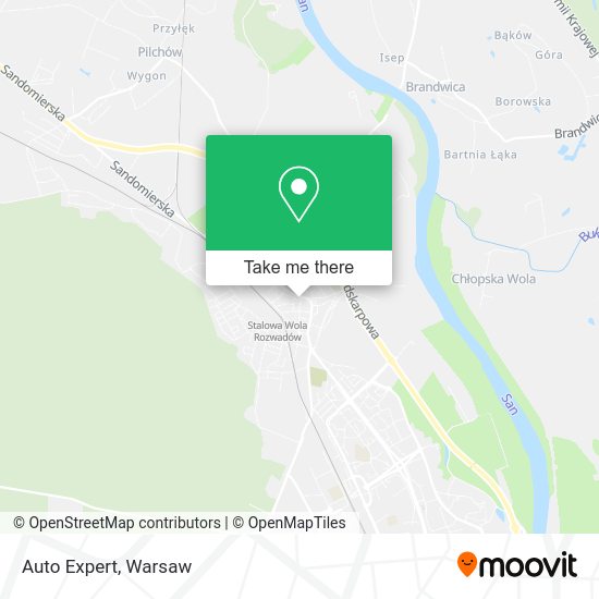 Auto Expert map