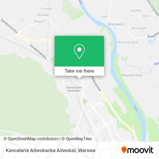 Kancelaria Adwokacka Adwokat map