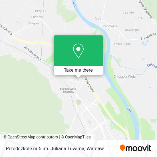 Przedszkole nr 5 im. Juliana Tuwima map