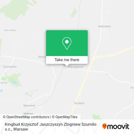 Kingbud Krzysztof Jaszczyszyn Zbigniew Szumiło s.c. map