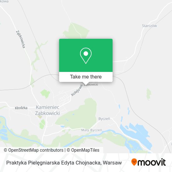 Praktyka Pielęgniarska Edyta Chojnacka map