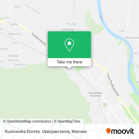 Kusiowska Dorota. Ubezpieczenia map