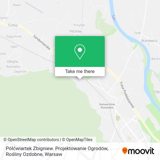 Półćwiartek Zbigniew. Projektowanie Ogrodów, Rośliny Ozdobne map