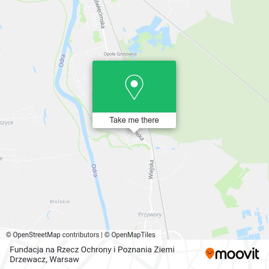 Fundacja na Rzecz Ochrony i Poznania Ziemi Drzewacz map