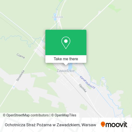 Ochotnicza Straż Pożarna w Zawadzkiem map