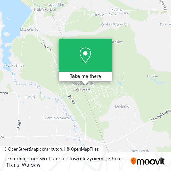 Przedsiębiorstwo Transportowo-Inżynieryjne Scar-Trans map