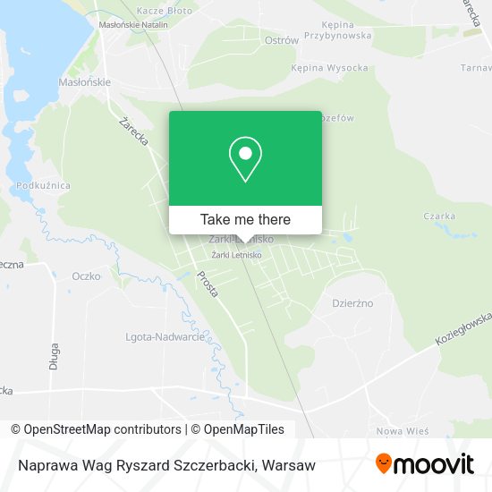 Naprawa Wag Ryszard Szczerbacki map