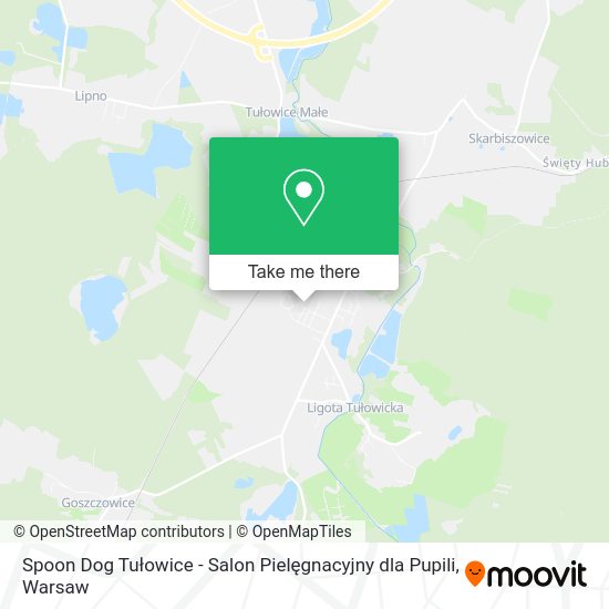 Карта Spoon Dog Tułowice - Salon Pielęgnacyjny dla Pupili