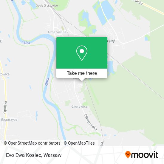 Evo Ewa Kosiec map