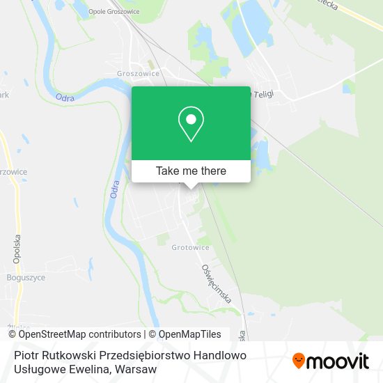 Piotr Rutkowski Przedsiębiorstwo Handlowo Usługowe Ewelina map