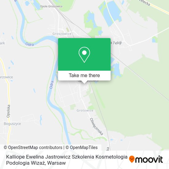 Kalliope Ewelina Jastrowicz Szkolenia Kosmetologia Podologia Wizaż map