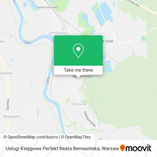 Usługi Księgowe Perfekt Beata Bernasińska map