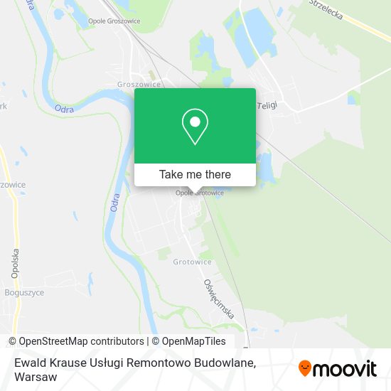 Ewald Krause Usługi Remontowo Budowlane map