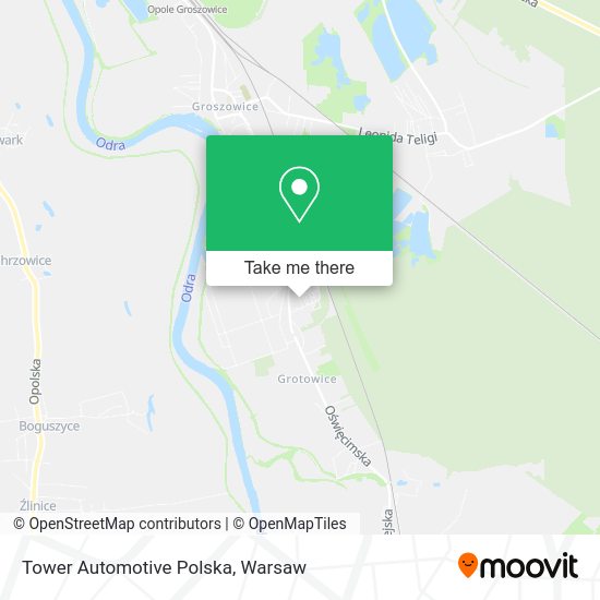 Tower Automotive Polska map