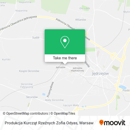 Produkcja Kurcząt Rzeźnych Zofia Odyas map