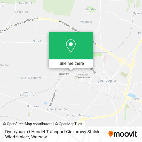 Dystrybucja i Handel Transport Ciezarowy Stalski Wlodzimierz map