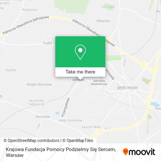 Krajowa Fundacja Pomocy Podzielmy Się Sercem map