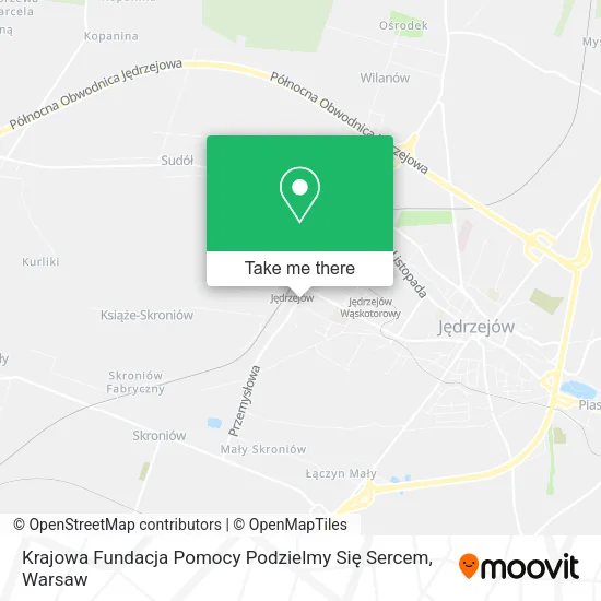 Карта Krajowa Fundacja Pomocy Podzielmy Się Sercem