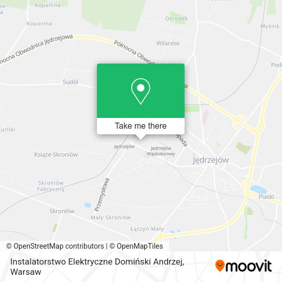 Instalatorstwo Elektryczne Domiński Andrzej map