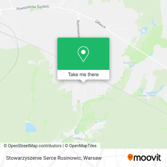 Stowarzyszenie Serce Rusinowic map