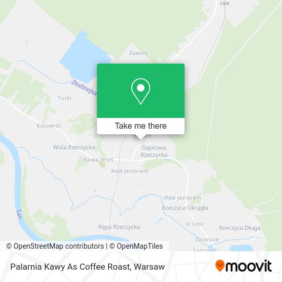 Карта Palarnia Kawy As Coffee Roast