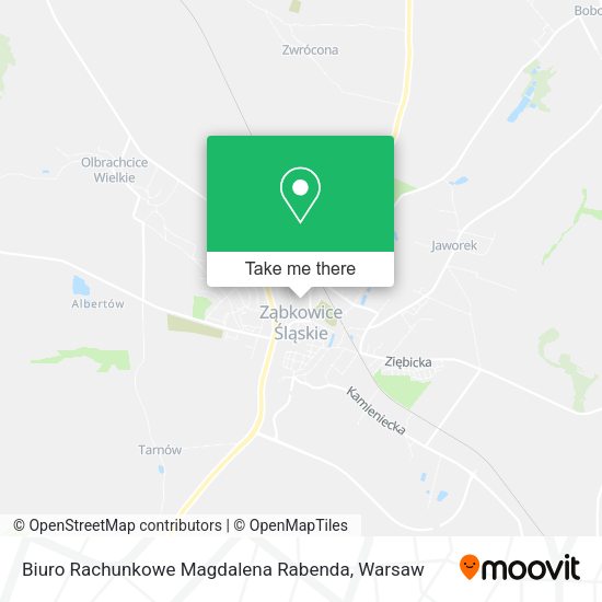 Biuro Rachunkowe Magdalena Rabenda map