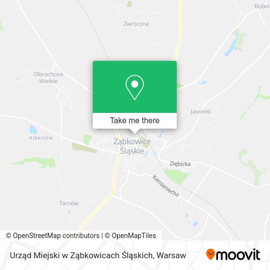 Urząd Miejski w Ząbkowicach Śląskich map