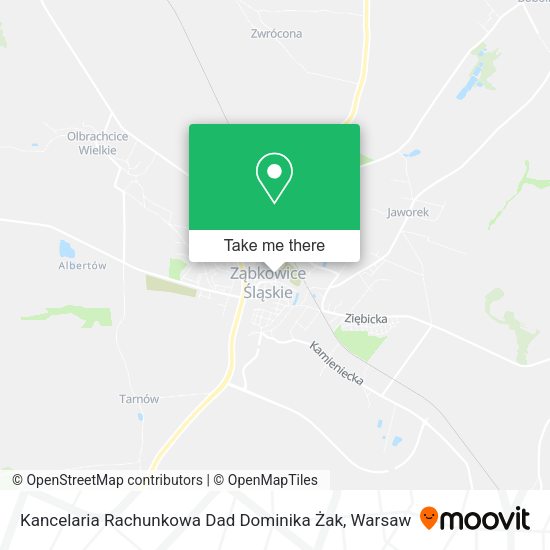 Kancelaria Rachunkowa Dad Dominika Żak map