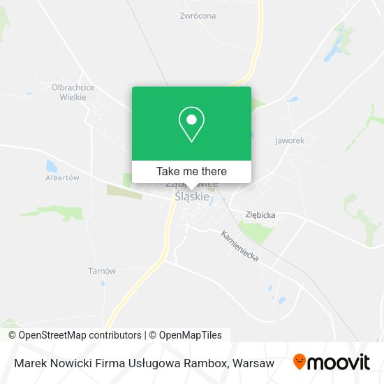 Marek Nowicki Firma Usługowa Rambox map