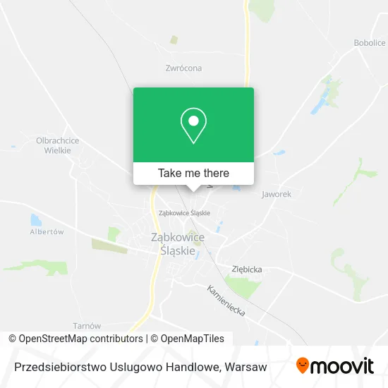 Карта Przedsiebiorstwo Uslugowo Handlowe