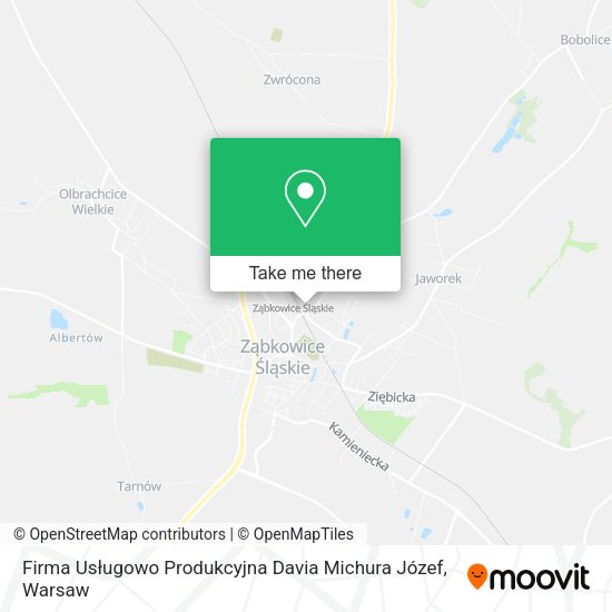 Firma Usługowo Produkcyjna Davia Michura Józef map