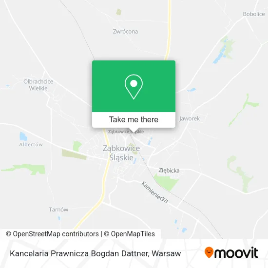 Карта Kancelaria Prawnicza Bogdan Dattner