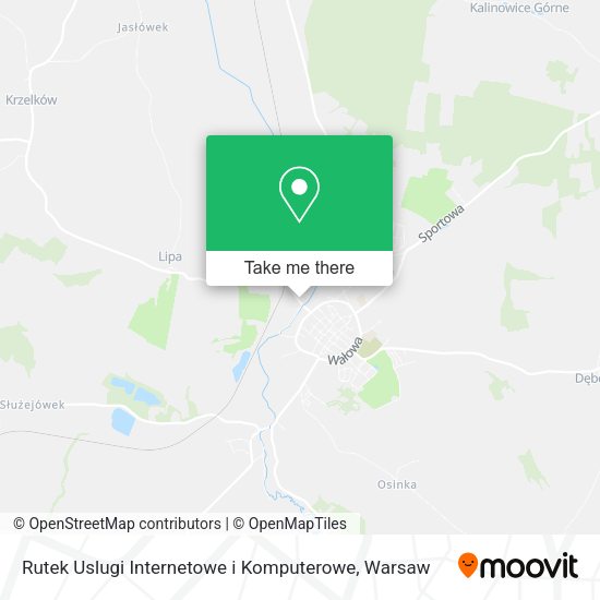 Rutek Uslugi Internetowe i Komputerowe map