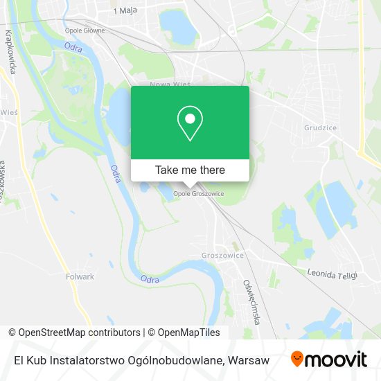 El Kub Instalatorstwo Ogólnobudowlane map