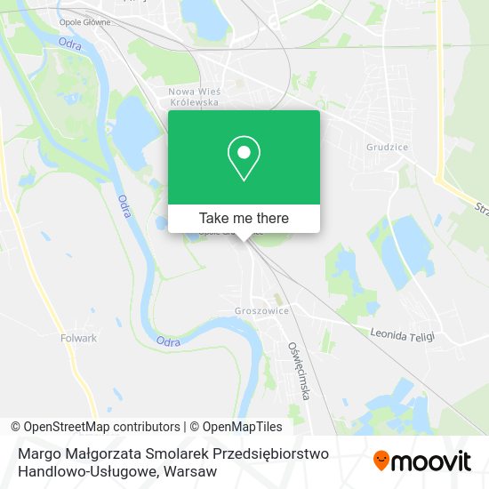 Margo Małgorzata Smolarek Przedsiębiorstwo Handlowo-Usługowe map