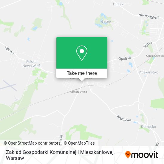 Zakład Gospodarki Komunalnej i Mieszkaniowej map