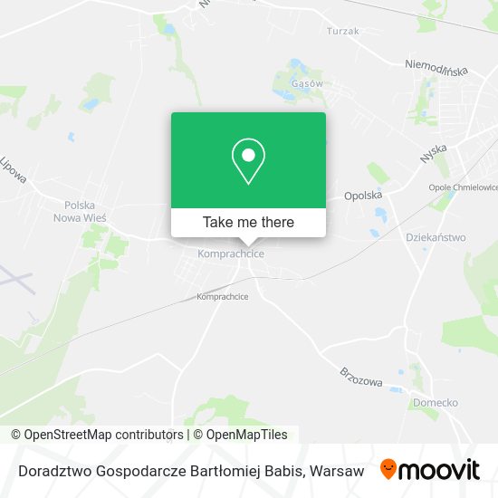 Doradztwo Gospodarcze Bartłomiej Babis map