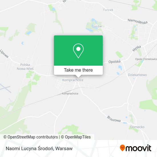 Naomi Lucyna Środoń map