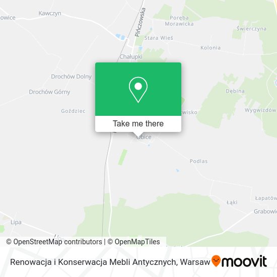 Renowacja i Konserwacja Mebli Antycznych map