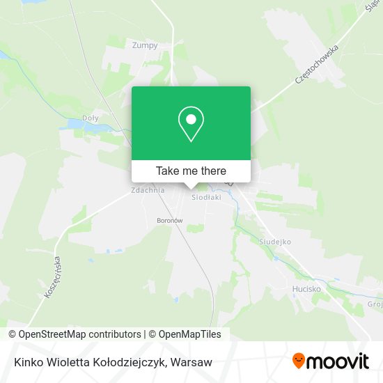 Kinko Wioletta Kołodziejczyk map