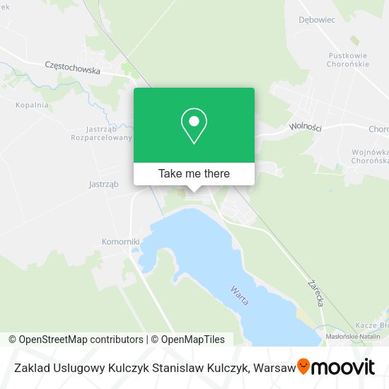 Zaklad Uslugowy Kulczyk Stanislaw Kulczyk map